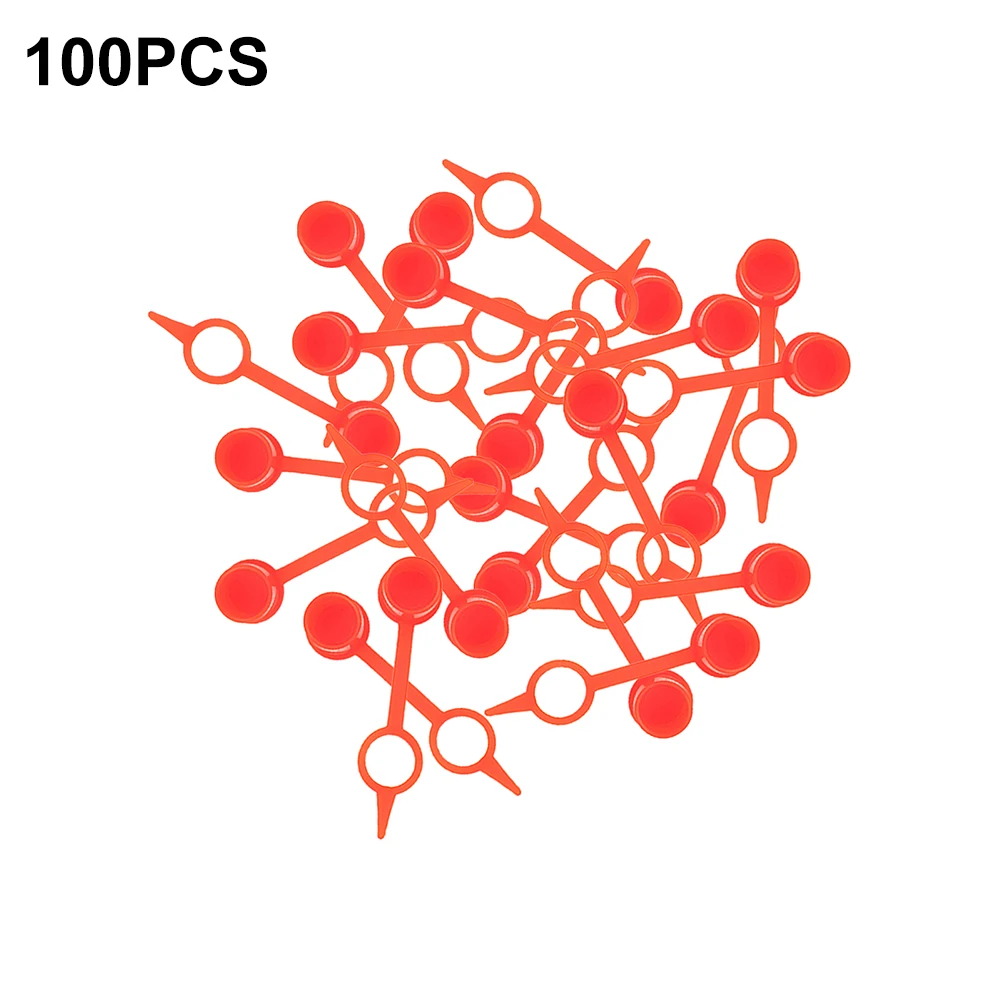 

100pcs Motorcycle Brake Bleeder Plastic Replacement Grease Nipples Universal Oil Tool Red Cap Covers Machine Accessories Nozzle