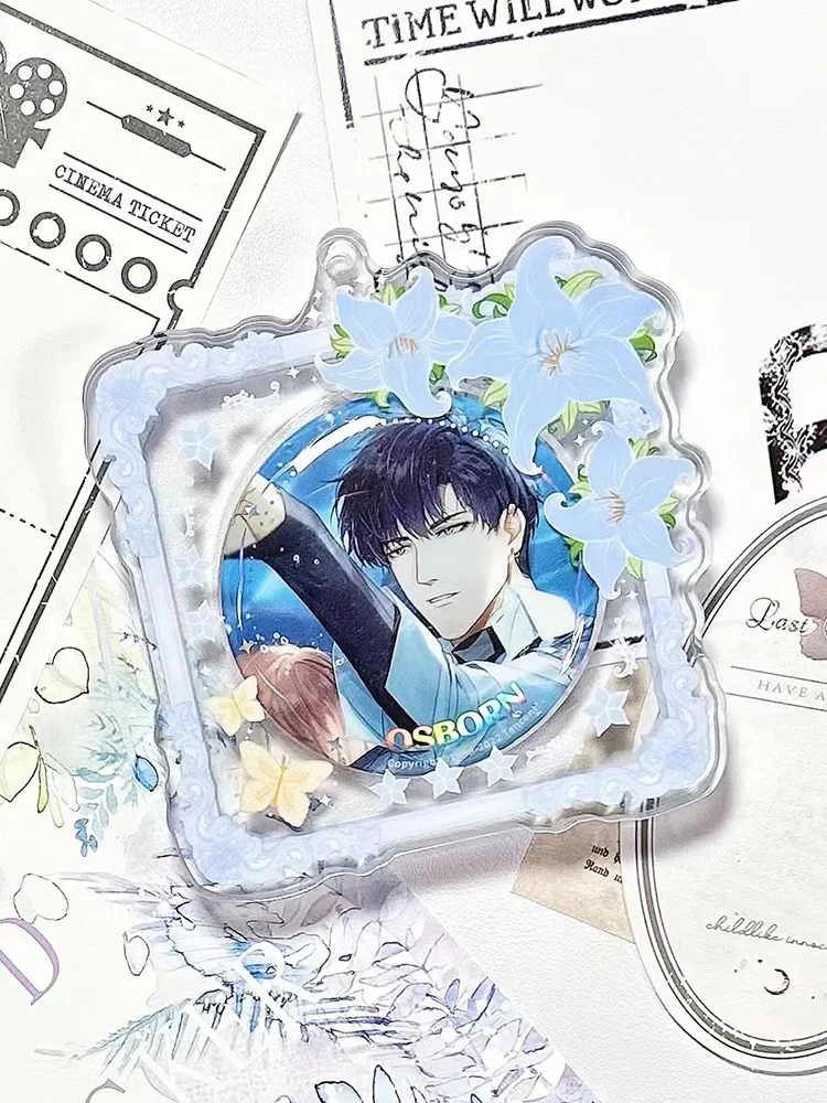 Значок аниме Любовь и глубокое пространство защитная куртка эмблема кирпичная