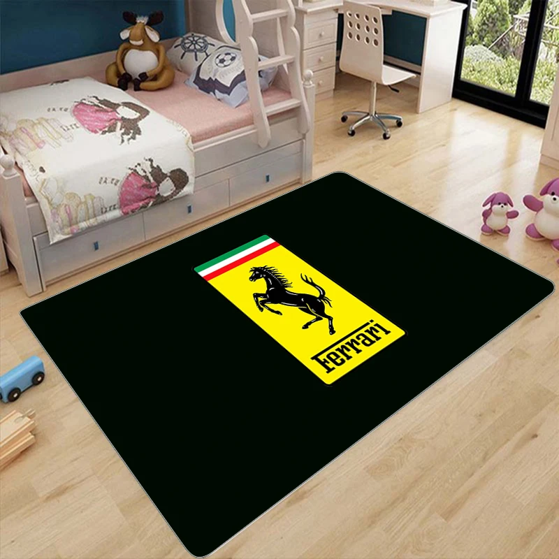 Well-known Car Ferrari Extra Facom Carpet Bathroom Mat Mats Bedroom Rug Home Kitchen Floor Carpets Hallway the Living Room Rugs