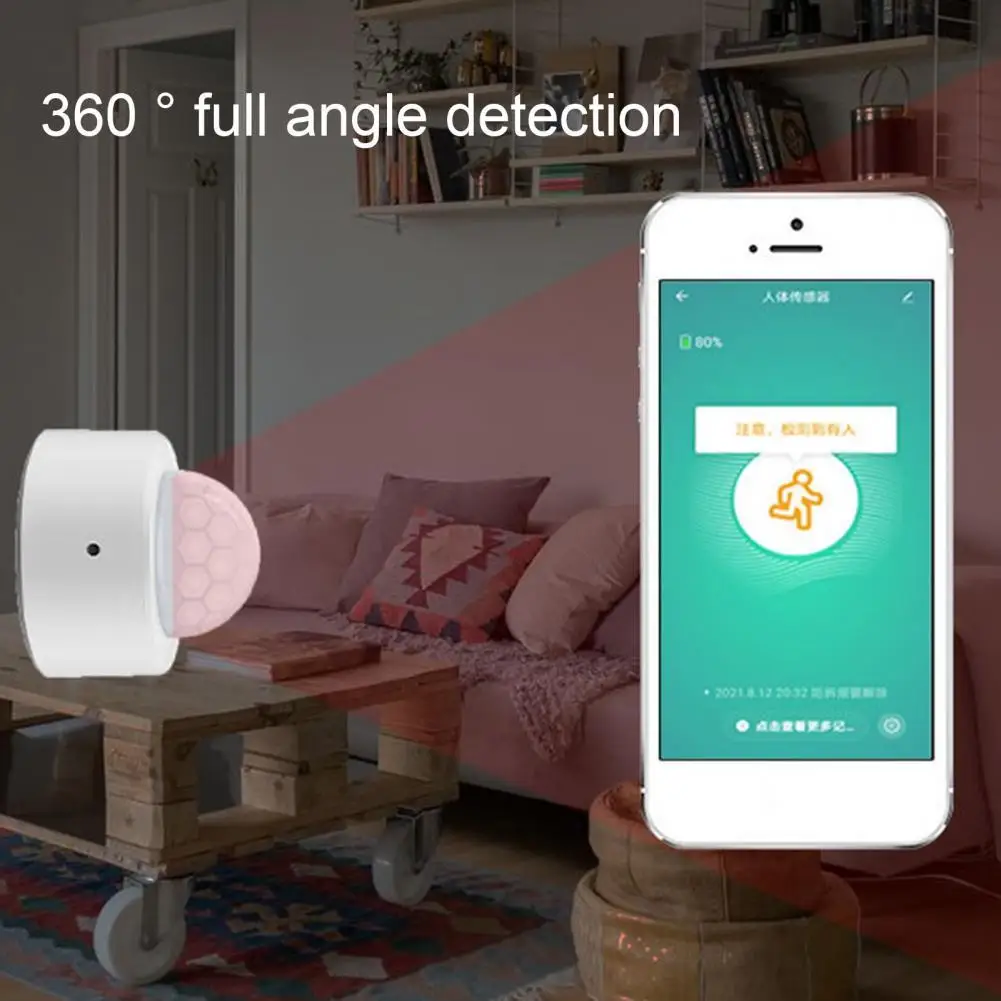 

Motion Sensor Safe Reliable Useful Alarm Sensor Simple Installation Push Alert Information Infrared Sensor