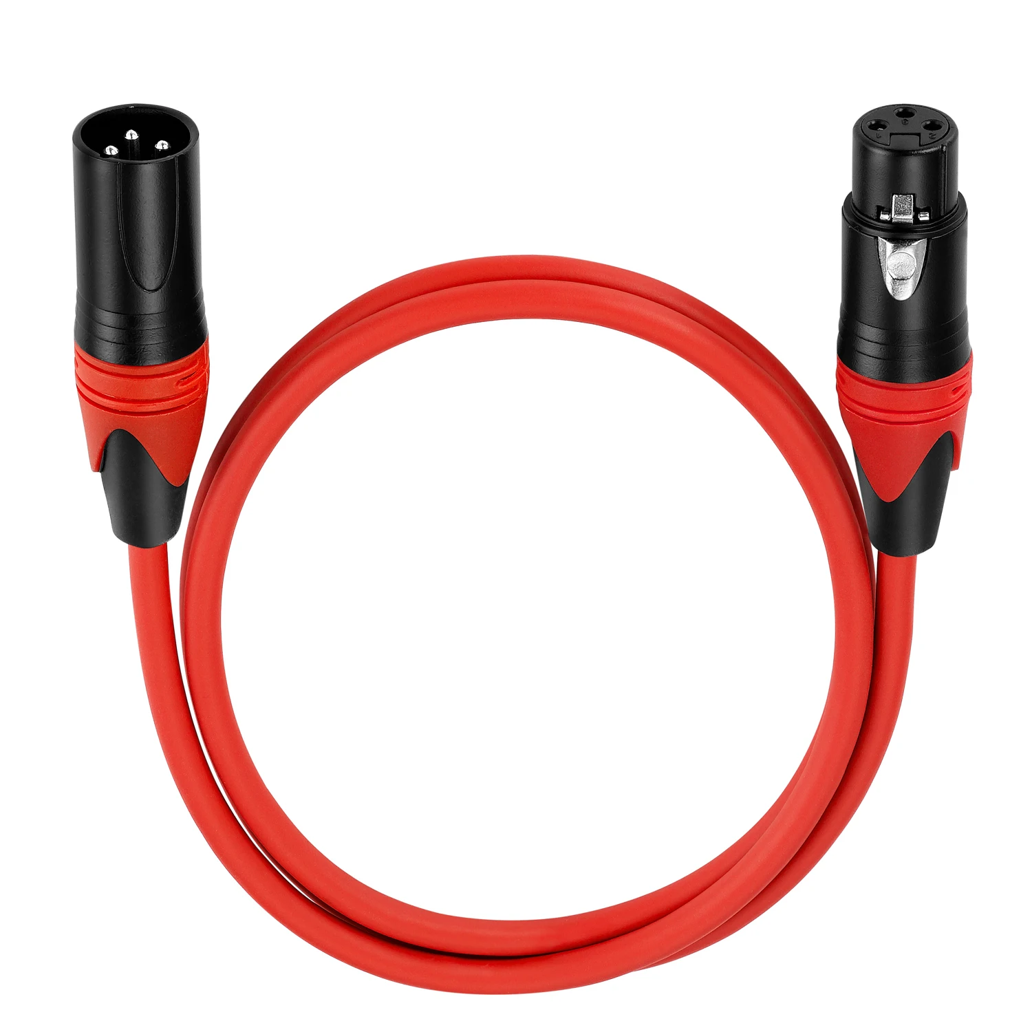 Lballist XLR кабель папа-мама 3Pin Jack OFC медная фольга + Плетеный экранированный для