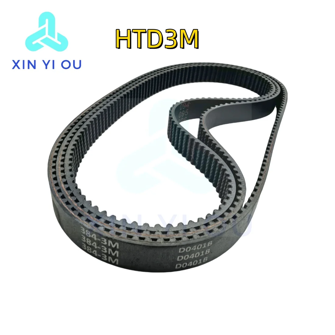 HTD3M Шаг ремня ГРМ ширина 3 мм 6/10/15/20 по периметру 393-534 закрытые резиновые приводные
