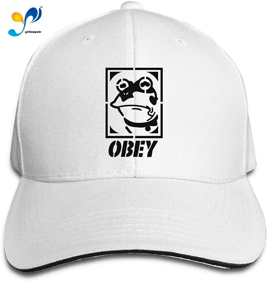 

Women Boy Fashion Pointed Cap Cap Frog Obey Hypnotoad