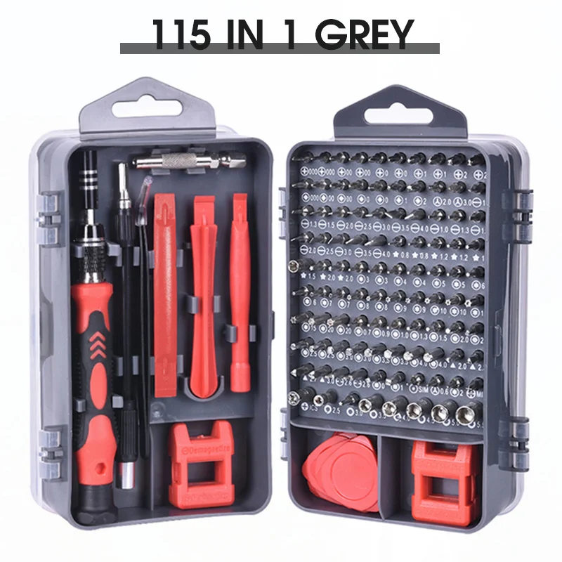 

Прецизионный Набор отверток SUGAW 115 в 1, звездообразный ключ Pz2 для ремонта очков, телефонов, часов, магнитных отверток, ручные инструменты