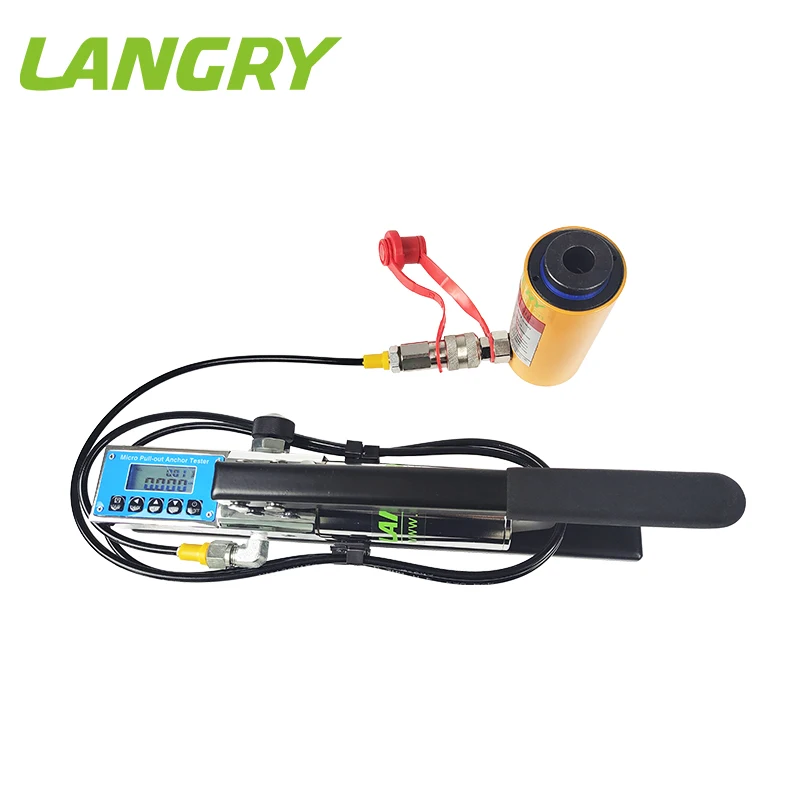 

Hot Sale Micro Pull-out Anchor Tester LR-M1/M2/M3/M4/M5 Hydraulic anchor rebar pull out tester