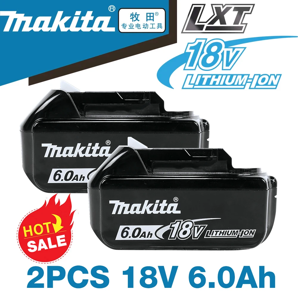 Аккумуляторная батарея 18 В для Makita электрическая ремонта 6 0 Ач BL1830 BL1815 BL1860 BL1840 BL1850