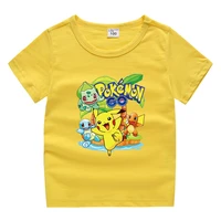 takara tomy pokemon pikachu t shirt kids summer t boy girl short sleeve anime t shirt cute kids clothes tops t shirt boys