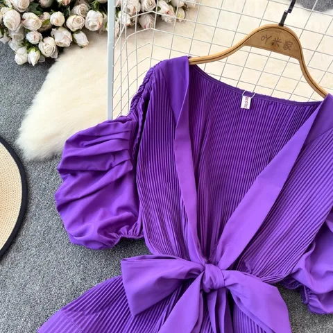 Neploe, элегантные винтажные рубашки с пышными рукавами, женские блузки Y2k с тонкой талией на шнуровке, Blusas Mujer с v-образным вырезом и рюшами