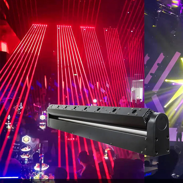 Оригинальный завод Гуанчжоу 8 глаз RGB сценический эффект лазерный луч освещение