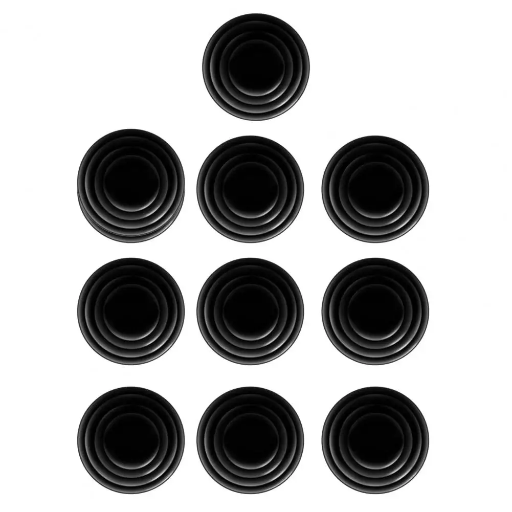 

10Pcs Car Trunk Sound Insulation Pad Universal Door Shock Absorbing Gasket Absorber Door Buffer Car Sticker Soundproof Buffer