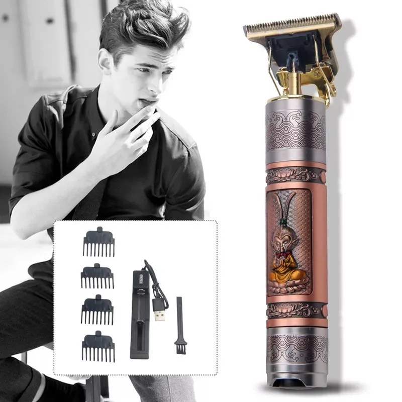 

NEW2023 Rechargable Hair Clipper Powerful 1200mAh Men Hair Sharp Cutting Machine Beard Barber Cordless Hair Trimmer Hairdresser