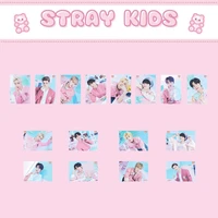 kpop new boys group stray kids love chocolate factory concept photo high quality lomo photo card collectible card card i n