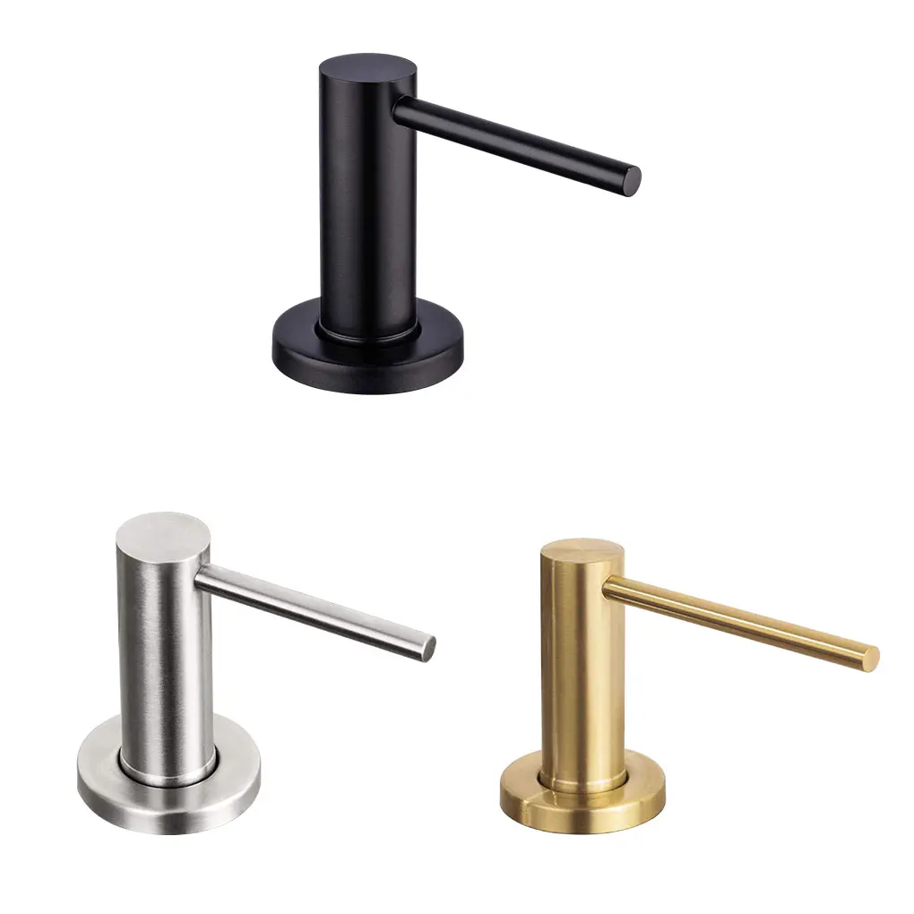 

Wide Compatibility Liquid Soap Dispensers For Kitchen Easy To Clean Space-saving Detergent Dispenser