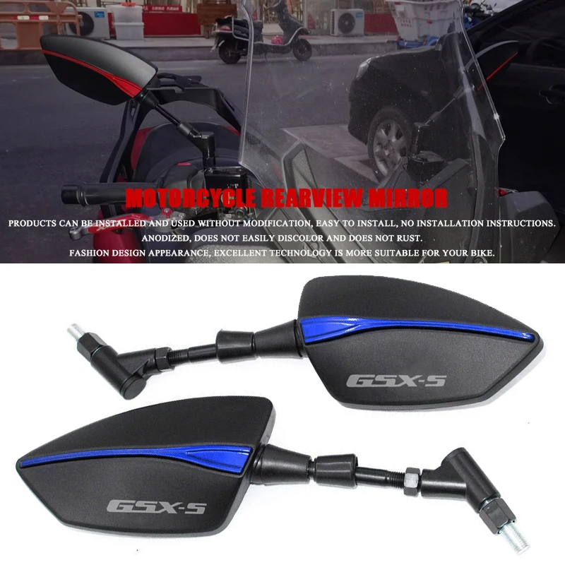 

Motorcycle Rearview Mirror CNC Aluminum View Side Mirrors For SUZUKI GSX-S750 GSXS 750 1000 GSXS750 GSX-S1000 GSXS1000 ALL YEAR