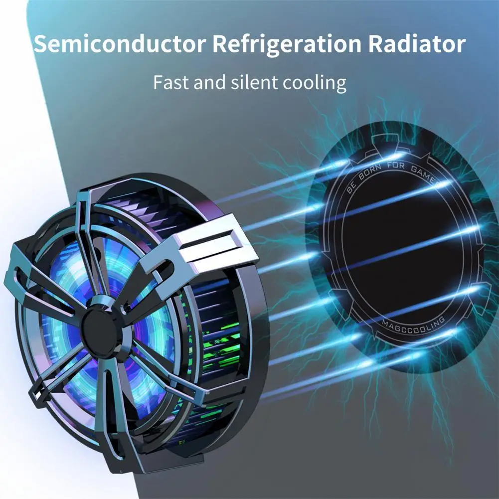 

Practical ABS Magnetic Semiconductor Widely Compatible Game Cooler Radiator for Game Lovers