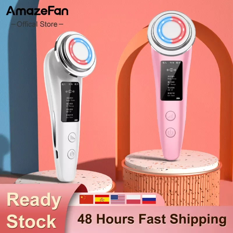 

NEW2023 Face Massager Skin Rejuvenation Radio Mesotherapy lifting Beauty LED Face Remover Wrinkle Radio Frequency