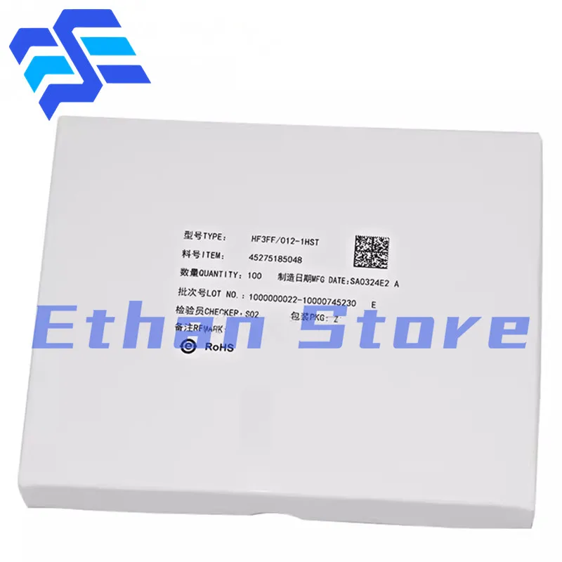 Реле мощности JQC-3FF-005 009 012 24-1HS 1gst 1ZS 4Pin 5Pin HF3FF 005 024 1cav 1ZST HF3FF-005 012-1ZSTF 5В 12В 24В 50 шт.