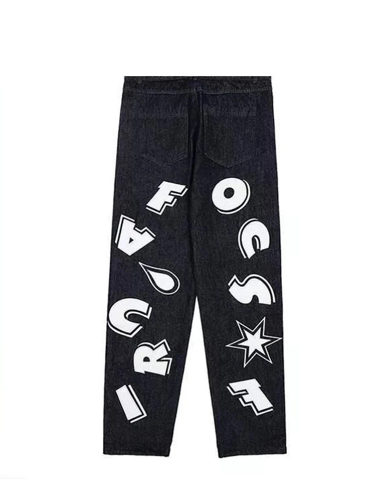 Рисунок 3 - Джинсы Y2k мужские прямые в стиле хип-хоп