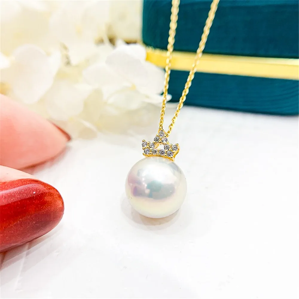 Жемчужные аксессуары сделай сам подвеска из стерлингового серебра 925 пробы для