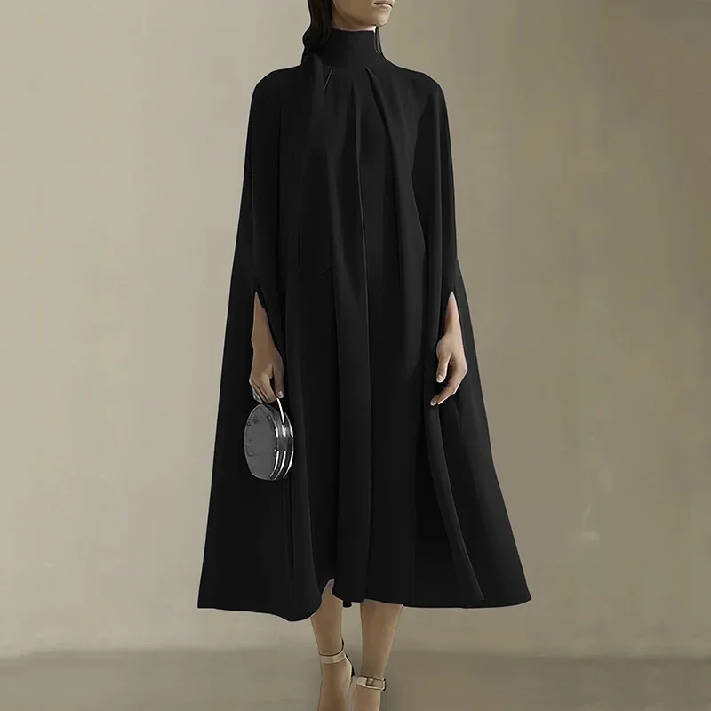 Beautyblue Хэллоуин платья миди с рукавами летучая мышь вечерние халаты элегантные