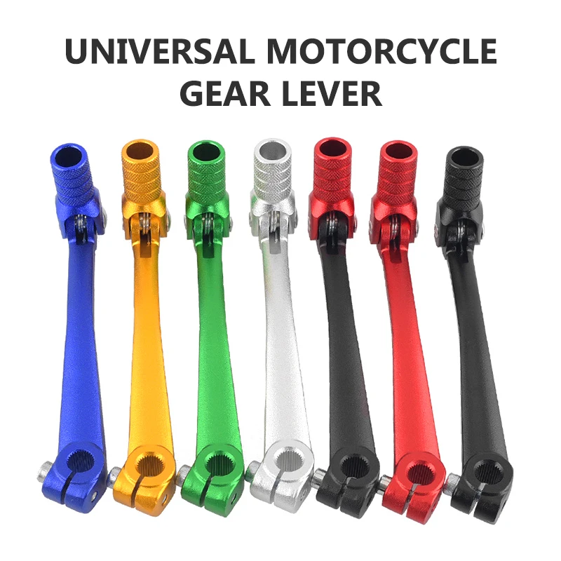 

Motorcycle CNC Aluminum Folding Gear Shift Lever Fit Kayo Apollo Bosuer 110-250cc Aluminum Alloy Motorcycle Gear Lever