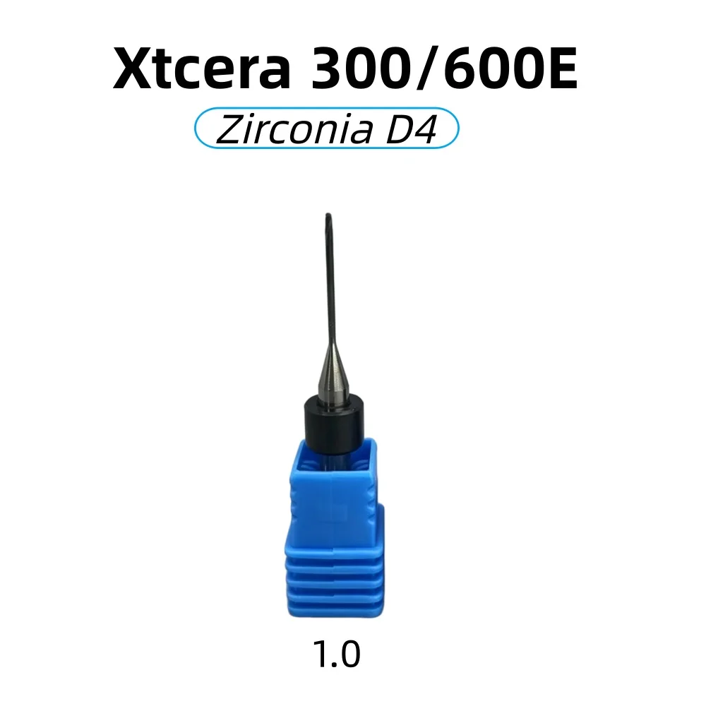 Фото Стоматологические фрезерные боры Xtcera 300/600E для циркония, литий-дисиликат, ПММА, металлические лабораторные материалы, DC NC D4, стоматологические шлифовальные инструменты №5