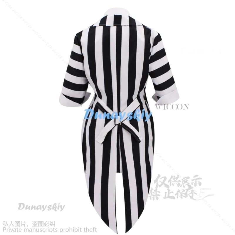 Женский костюм для косплея Beeetle Michael Keaton в черно-белую полоску женский свадебный