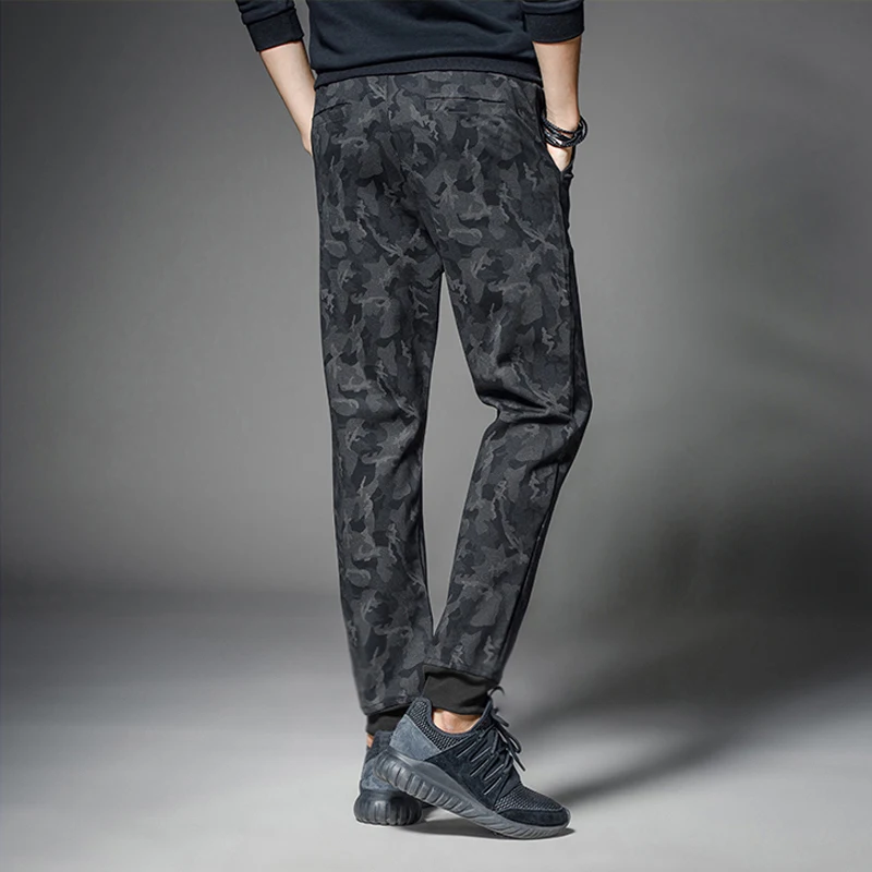 Брюки-шаровары мужские камуфляжные Классические джоггеры с эластичным поясом
