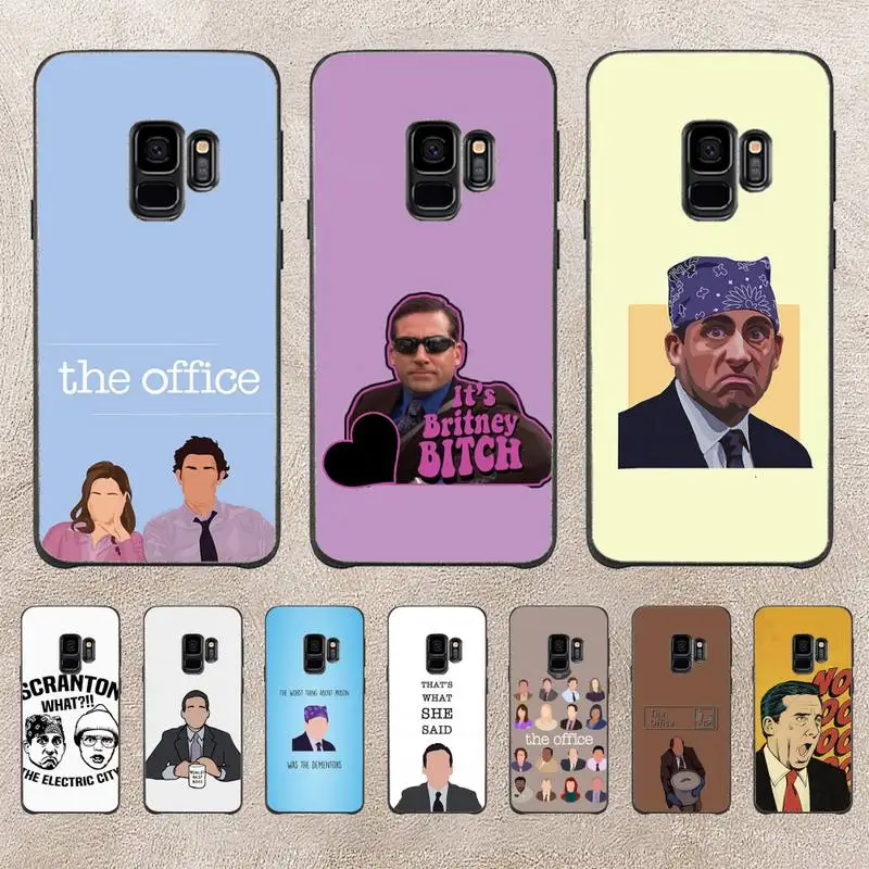 

Michael Scott The Office Phone Case For Samsung Galaxy J200 J2 Prime J2 Pro J6 2018 J250 J4 Plus J415 J5 Prime J7