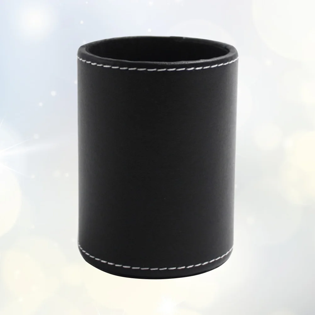 

Container PU Holder Desk Office Supplies Case Storage Box Desktop