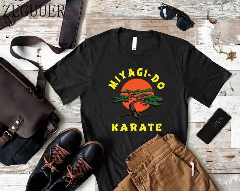 Miyagi Do Karate Printed Vintage Graphic Tees Mixed Martial Arts Shirt Birthday Gift Harajuku Short Sleeve T-shirts Men Clothing