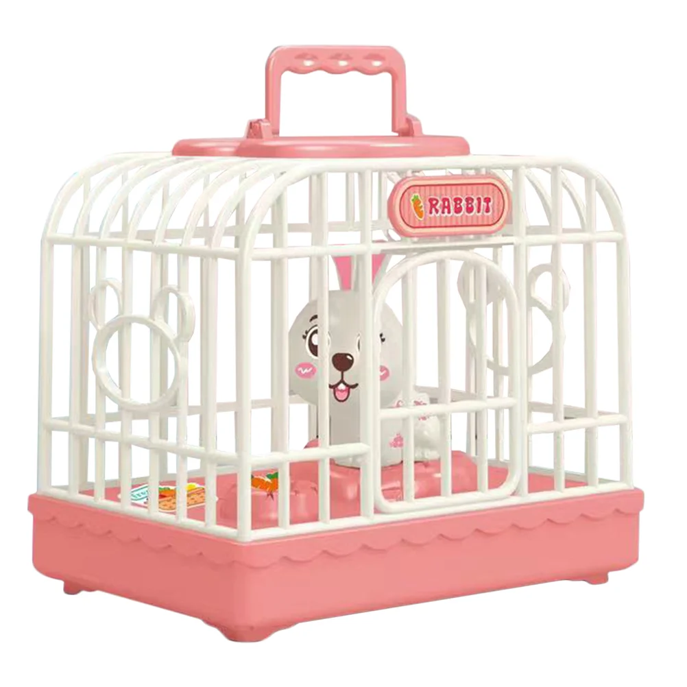 

Electric Rabbit Creative Plaything Pet Cage for Children