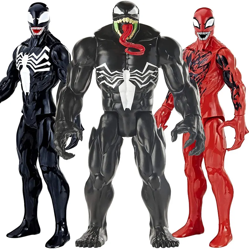 

Экшн-фигурка Hasbro Marvel Человек-паук, максимальный Веном, титановый герой, карнидж, Веном, модель, игрушки для подарка на день ребенка, 30 см