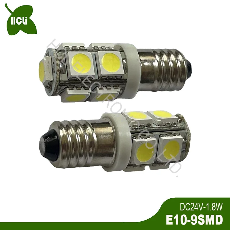 Высокое качество DC6.3V 12V 24V E10 BA9S BAX9S T4W T11 1815 1895 T10 W5W 194 168 клиновая светодиодная лампа
