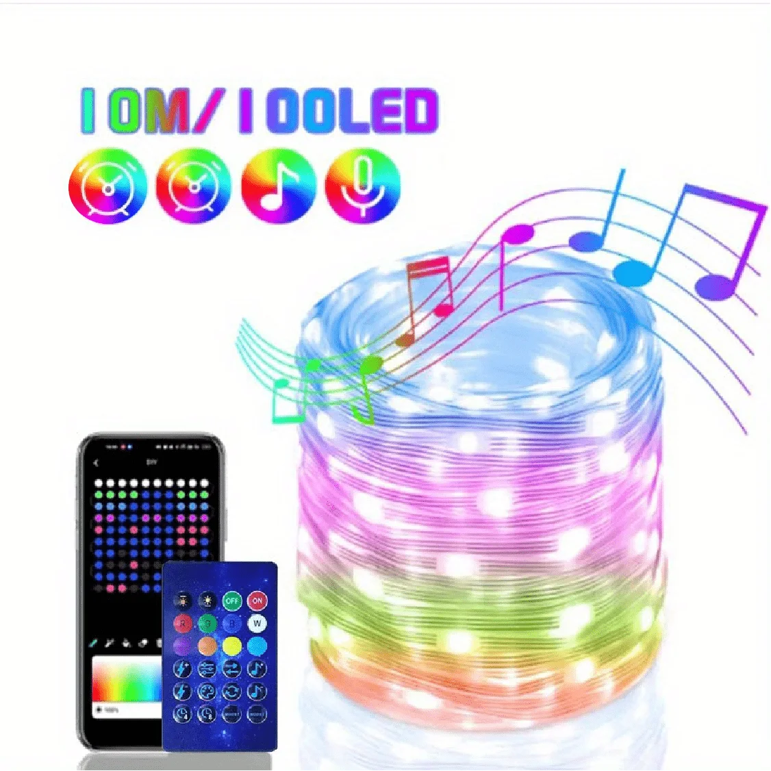 

RGB LED лента Dreamcolor для умного дома 5В 2А 20 метров 100LED