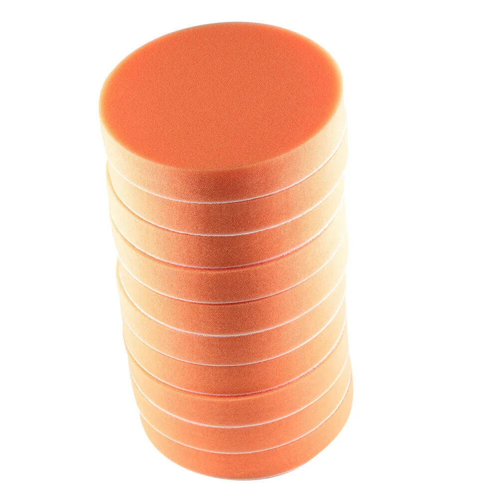 

10PCS 75mm Car Polishing Pad Kit Waxing Set For Car Polisher Wool Wheel Polishing Pad For Car Polisher Drill Adapter