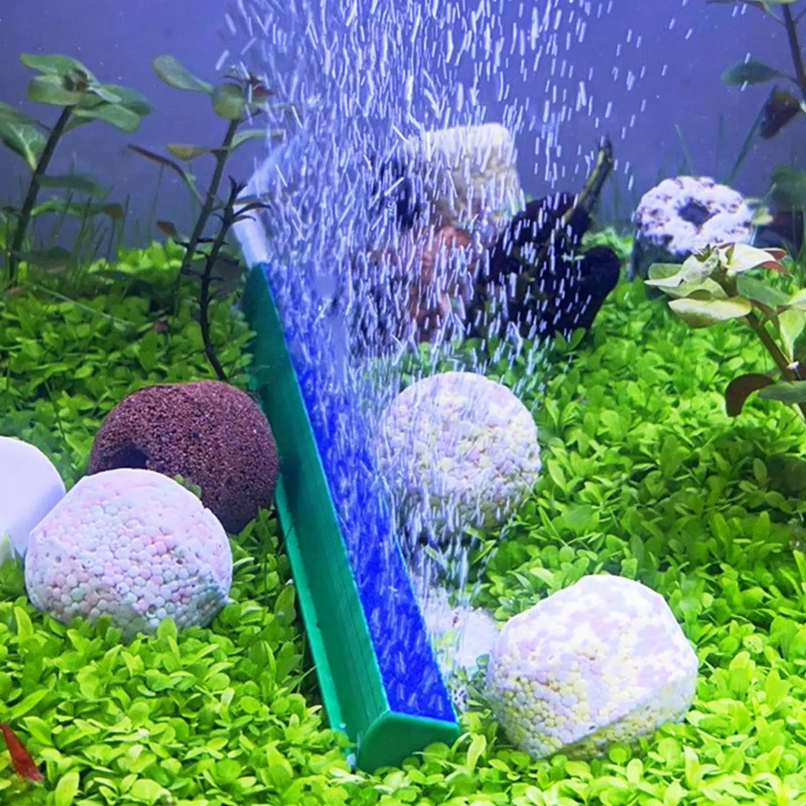 

4/6/8/10/12 Inch Aquarium Air Pump Stone Blue Aeration Pipe Bubble Bar Oxygen Aerator For Aquarium Fish Bubbler Access Y3i7