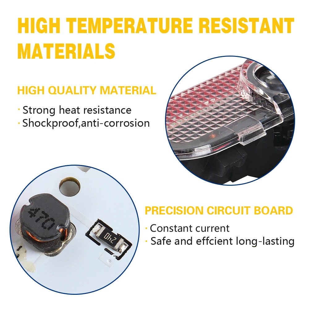 2 шт. для VW Golf 5 6 7 Jetta MK5 MK6 MK7 Touran 5T1 Arteon CC EOS светодиодные лампы внутренней двери