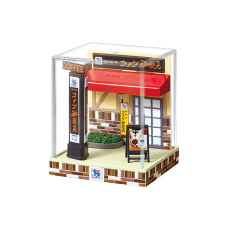 Фото Оригинальная коллекционная миниатюрная сцена-террариум Re-Ment Komeda Coffee Shop Series Vol.4 (слепая коробка), настольное украшение, подарок-сюрприз №4