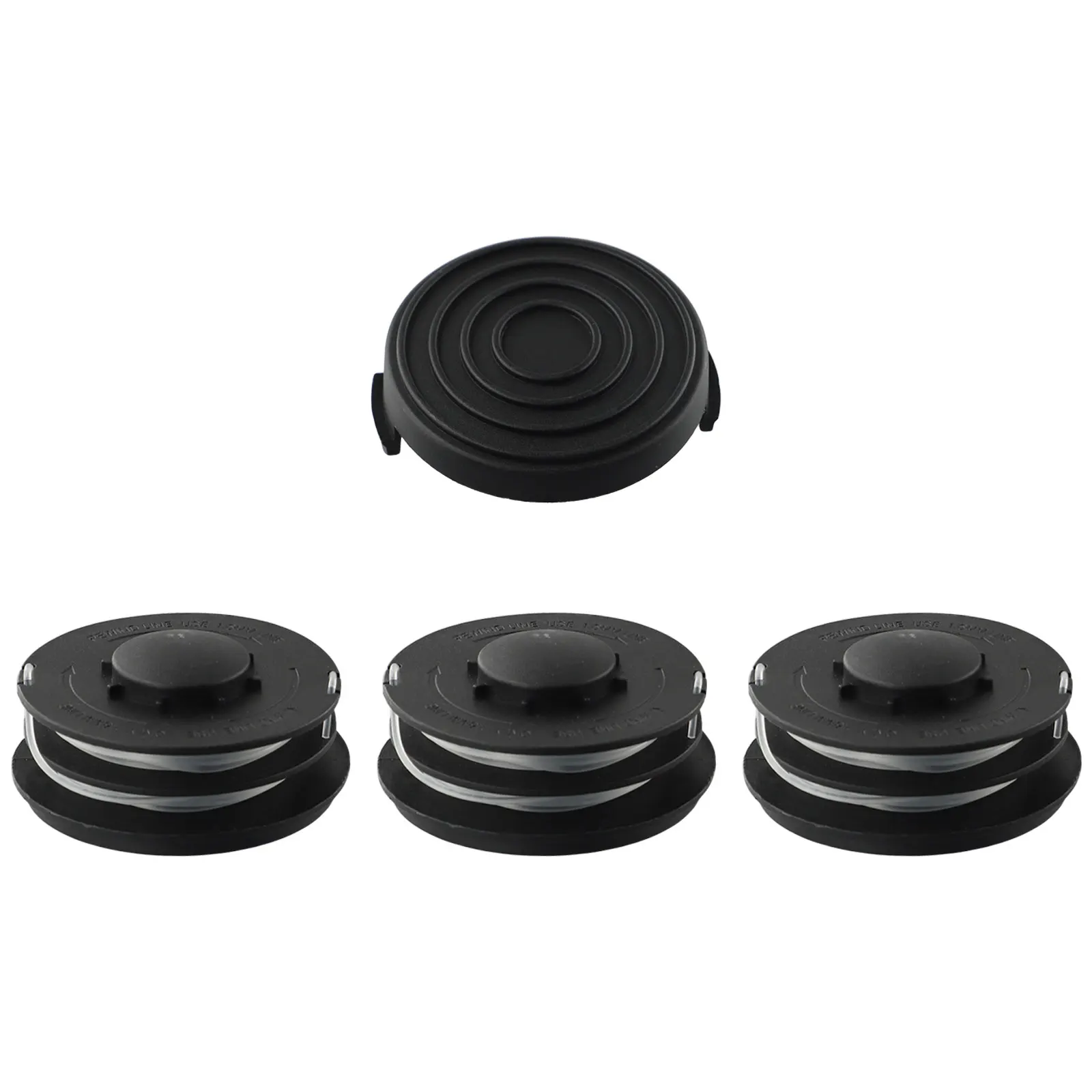 Комплект триммерной головки крышки подходящий для Einhell GC-ET 4530 3405685 Крышка катушек