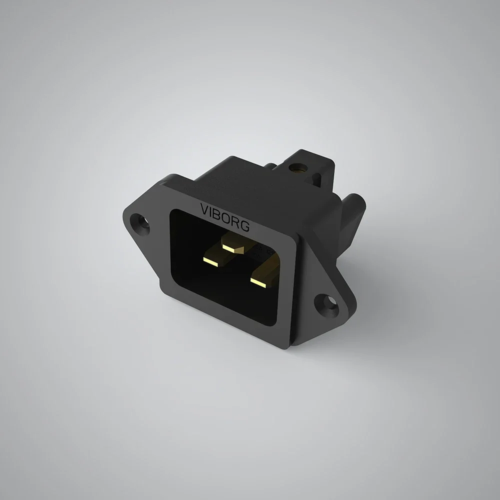 Viborg VI20G Чистая медь Позолоченный 20А Вход питания C20 Мужской медный 125 В/20 А 250 В/16