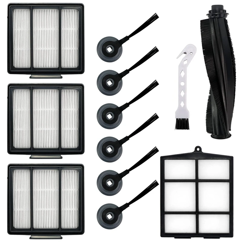 

Replacement Parts Roller Brush Side Brushes Hepa Filters Compatible For Shark S87 R85 RV850 Vacuum Cleaner Accessories