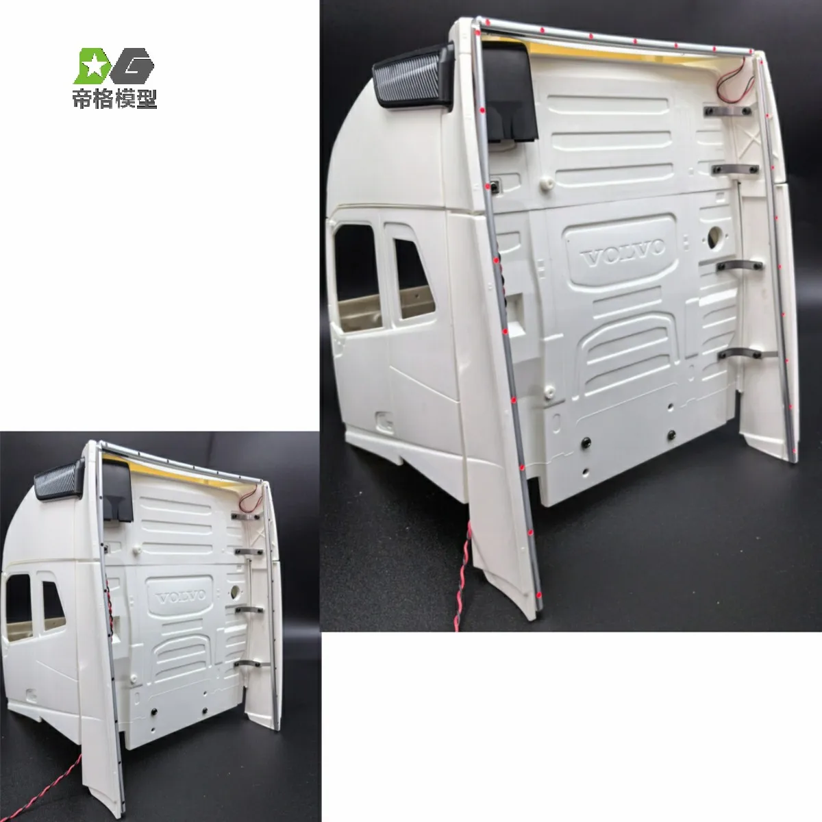 Светодиодный side светильник XL 750 4x2 для Tamiya 1/14 Радиоуправляемый трактор грузовик