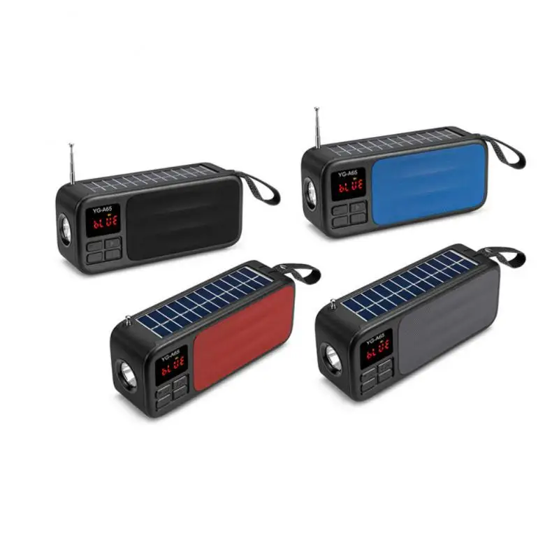 

New Wireless Bluetooth Speaker Solar Radio Outdoor Portable Bluetooth Audio Africa Private Model