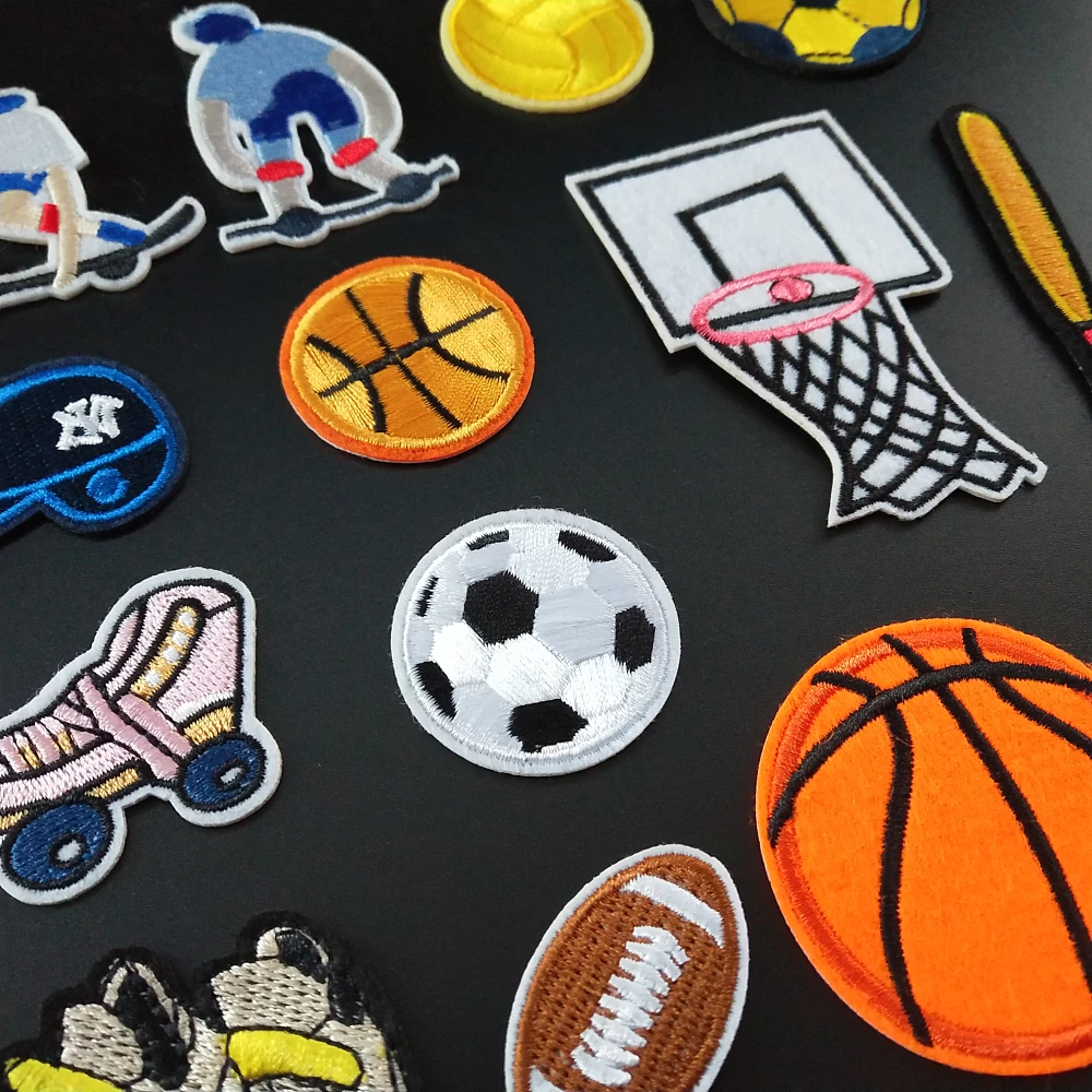 22 стиля нашивки для скейтборда с мячиками мальчиков вышивка сделай сам наклейки