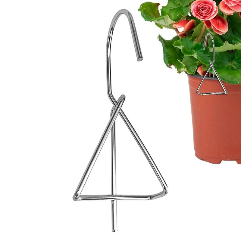 

Terracotta Pots Hangers Metal Plant Hooks For Hangings Baskets Baskets Planter Pots Bird Feeder Lanterns Wind Chimes Support