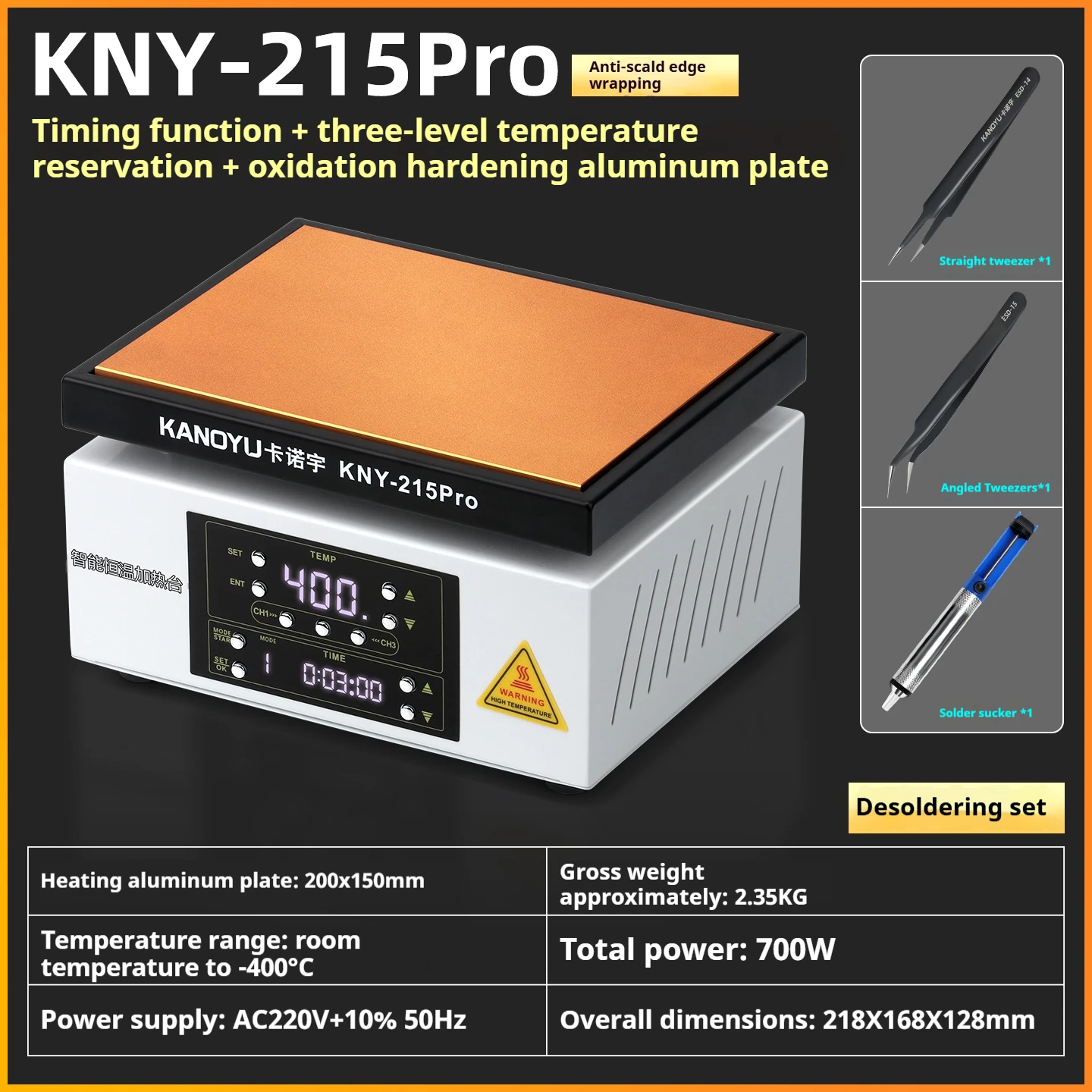 

Интеллектуальная платформа предварительного нагрева печатных плат с постоянной температурой для пайки печатных плат для нагревательного стола