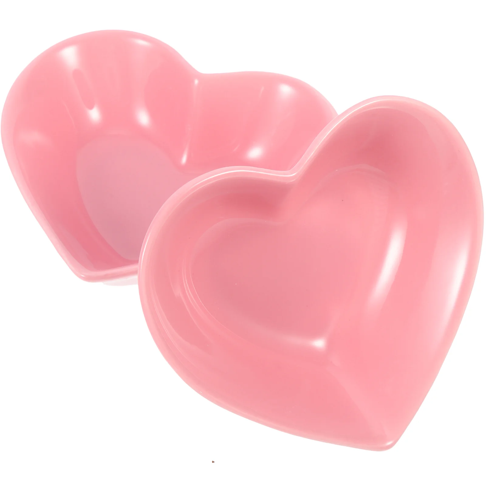 

Bowl Serving Ceramic Bowls Heart Fruit Dish Dessert Shaped Salad Porcelain Dishes Snack Sauce Cream Ice Dipping Appetizer Dip