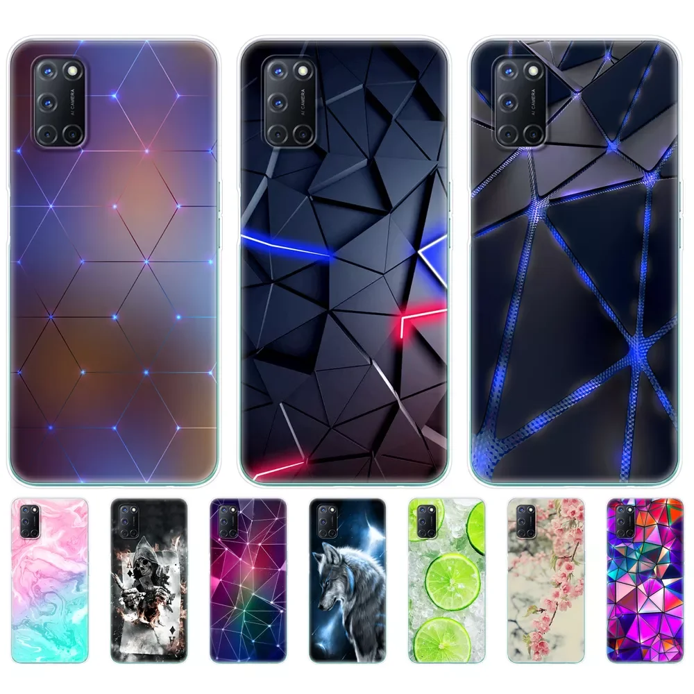 

For OPPO A52 Case A92 A72 Case 6.5" Silicon Soft TPU Back Phone Cover For OPPO A 52 72 92 Case OPPO A92 OPPOA72 OPPOA52 Cas