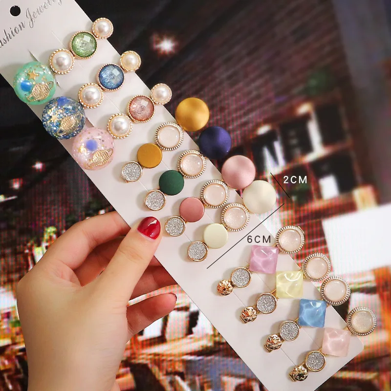 

4/6 шт., заколки для волос из акриловой смолы